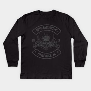 Royal Bastard MC Kids Long Sleeve T-Shirt